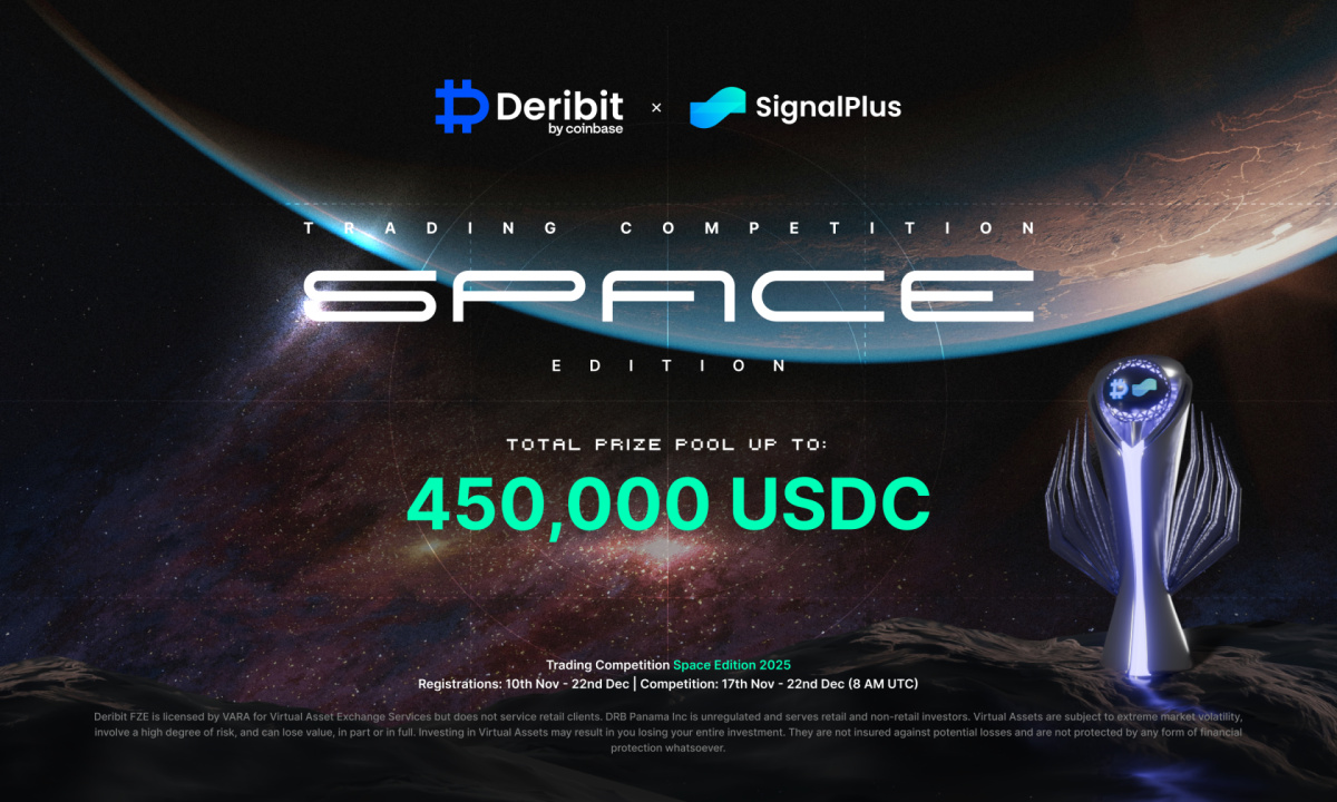 Deribit SignalPlus 2025 Trading Competition Launch