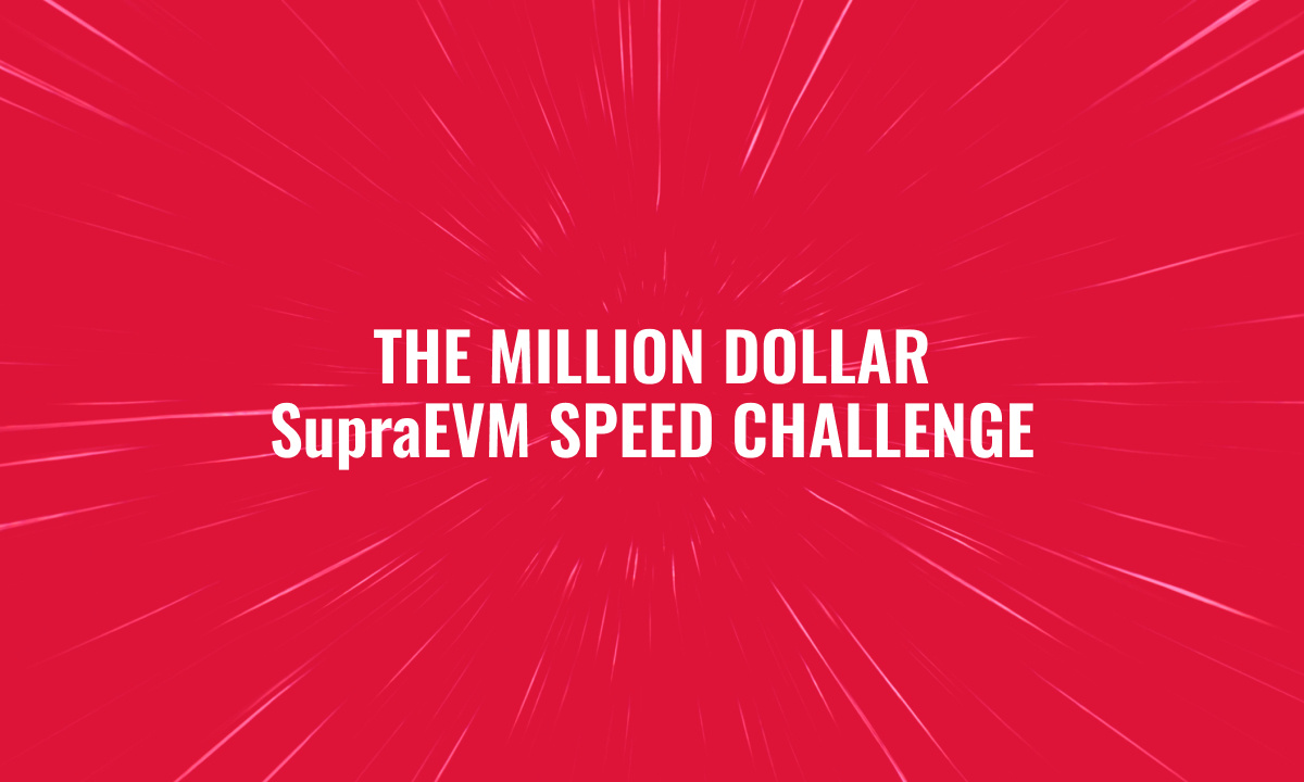 Supra Launches $1M Crypto Bounty for EVM Speed
