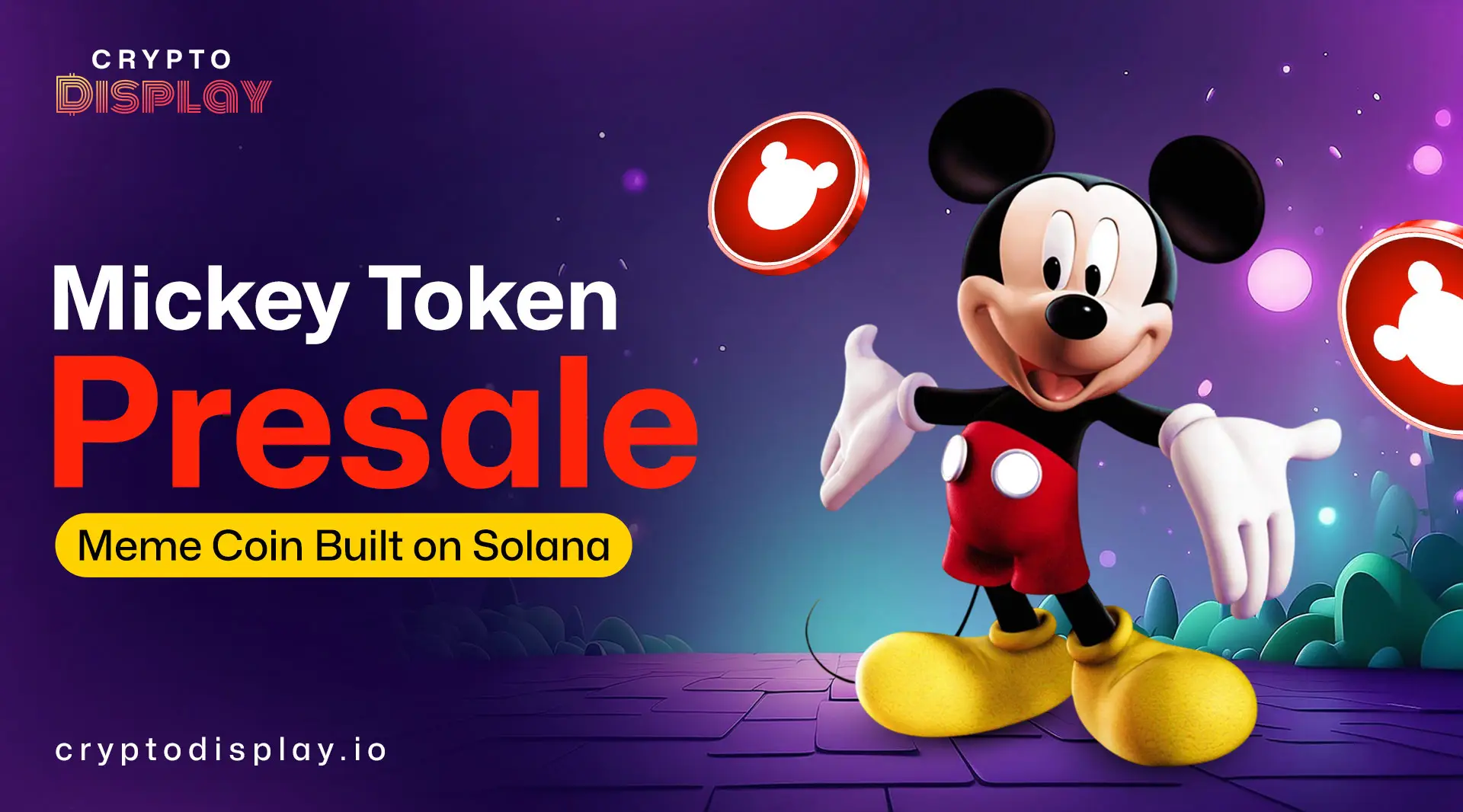 Mickey Token ($MICKEY) Simple Crypto Token Built 