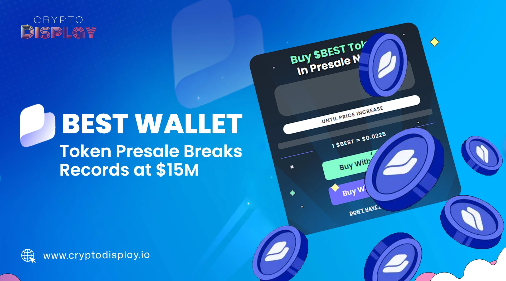 Best Wallet Token Presale Breaks $15M Record With Strong Demand