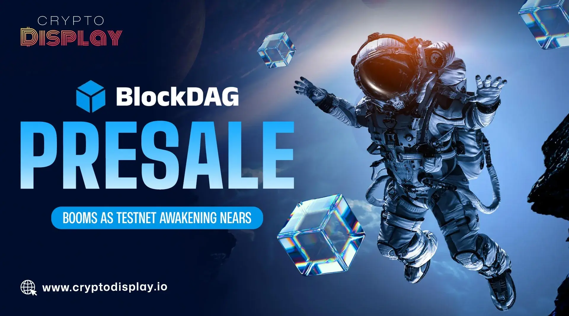 BlockDAG Presale Raises $406M as Testnet Awakening Launch Set