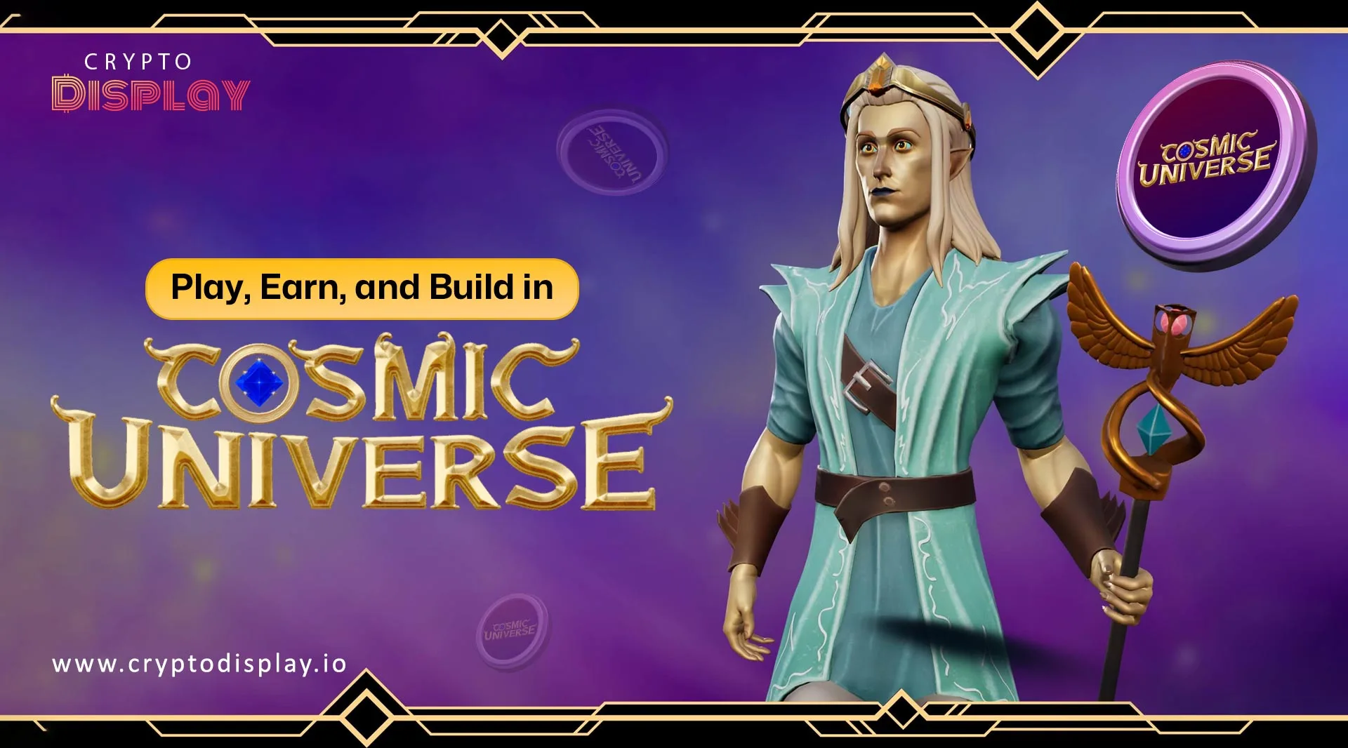 Lands, Build Villages, and Play to Earn in Cosmic Universe Game