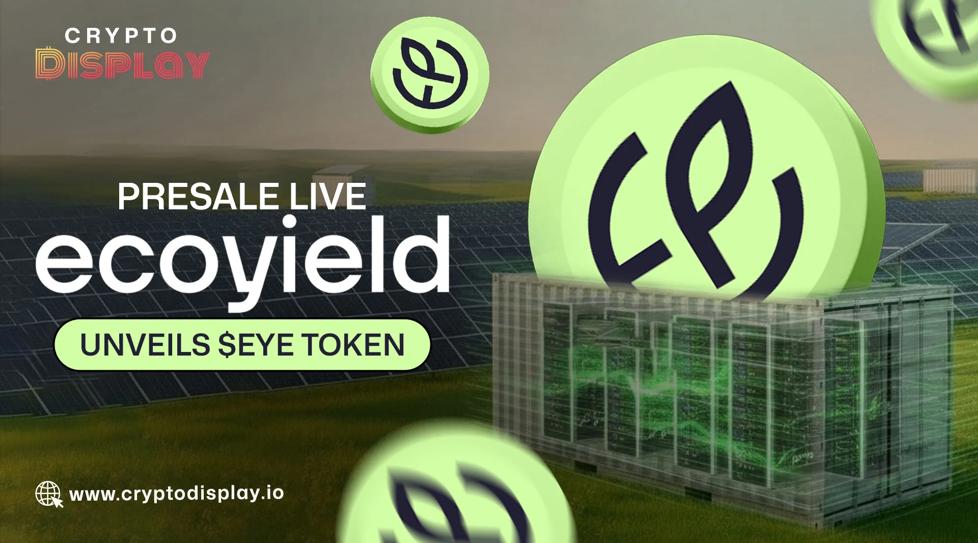 EcoYield Presale Live: Join the $EYE Token Green Revolution 2025
