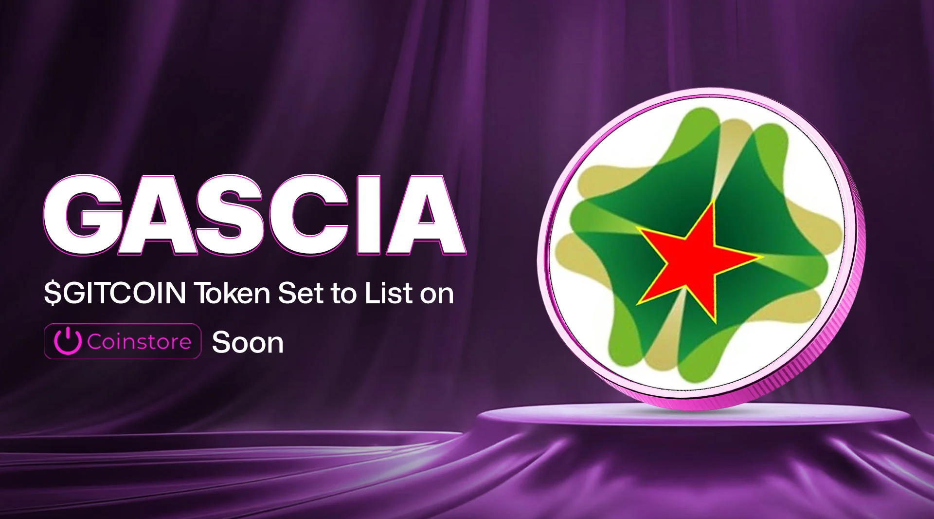 Gascia Islamic Token $GITCOIN Set to List on CoinStore Soon