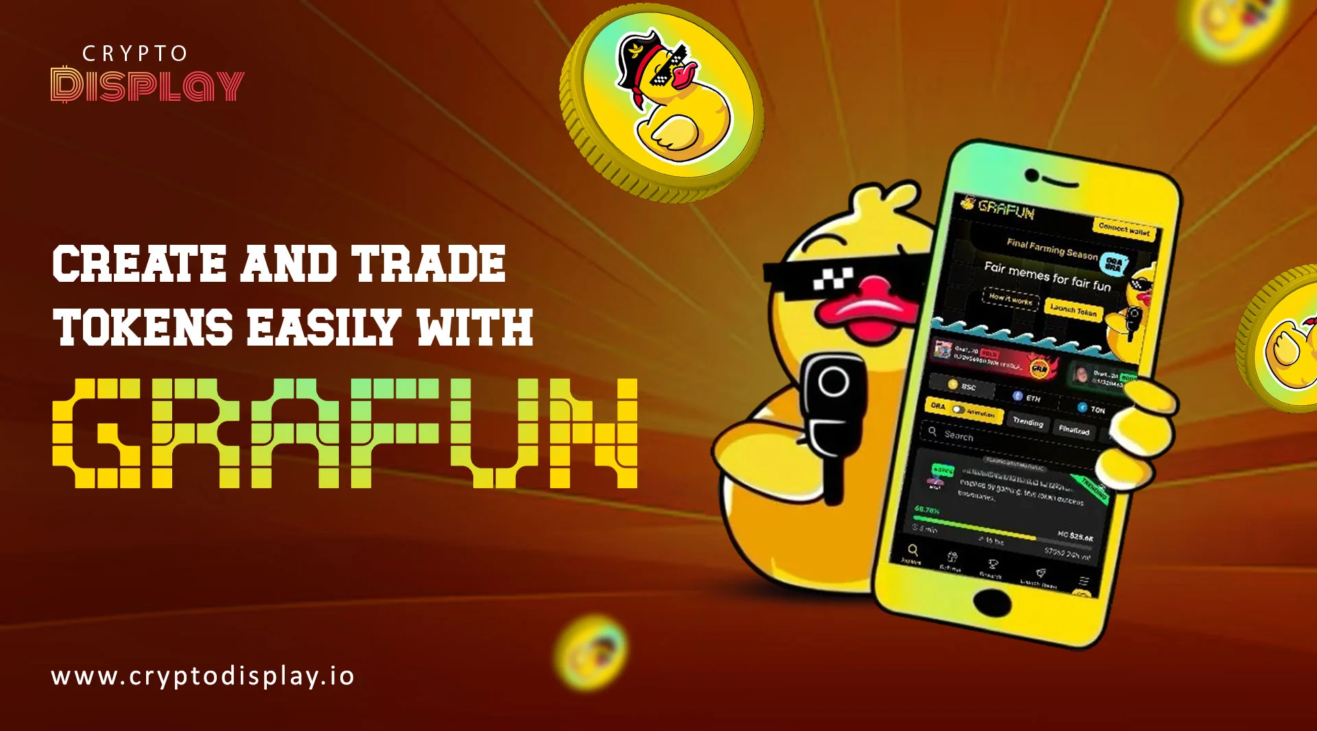 GraFun Build, Trade, and Earn in a Secure Decentralized Platform