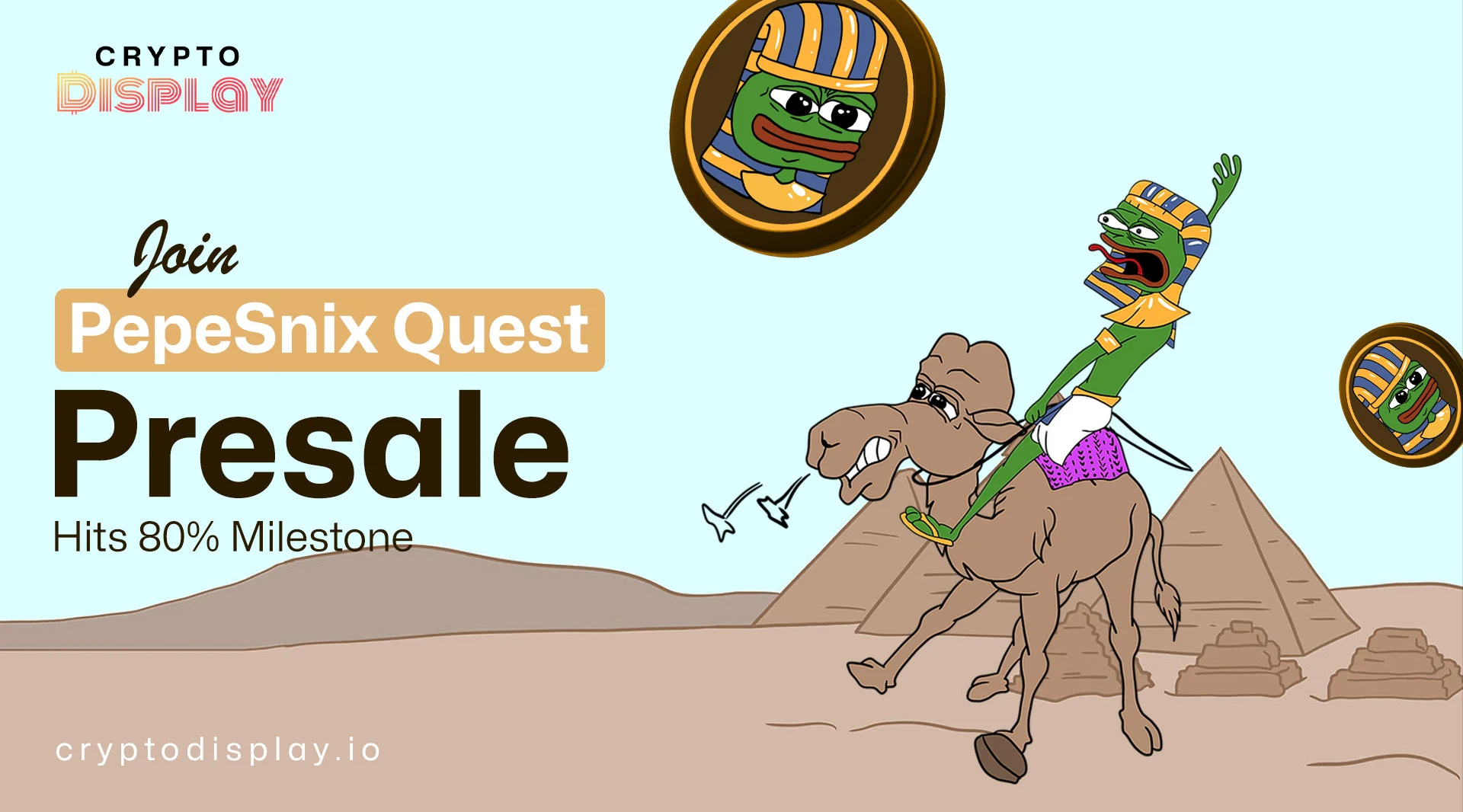 PepeSnix Presale Nears 80% Milestone as Investor Excitement Grows