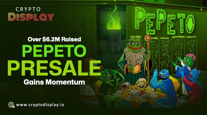 Over $6.2M Raised: Pepeto Presale Gains Strong Investor Momentum
