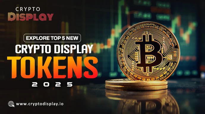 The Top 5 New Crypto Display Tokens to Watch and Explore in 2025