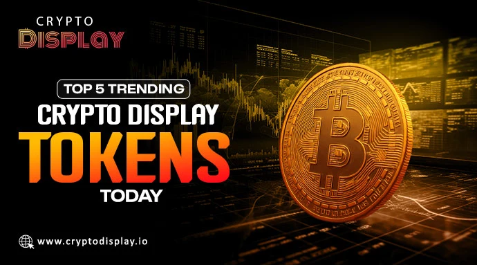 Top 5 Trending Crypto Display Tokens Making Waves in the Market