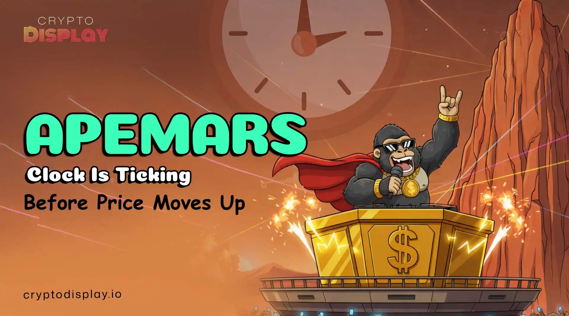 ApeMars Presale Momentum Builds Price Change Approaches