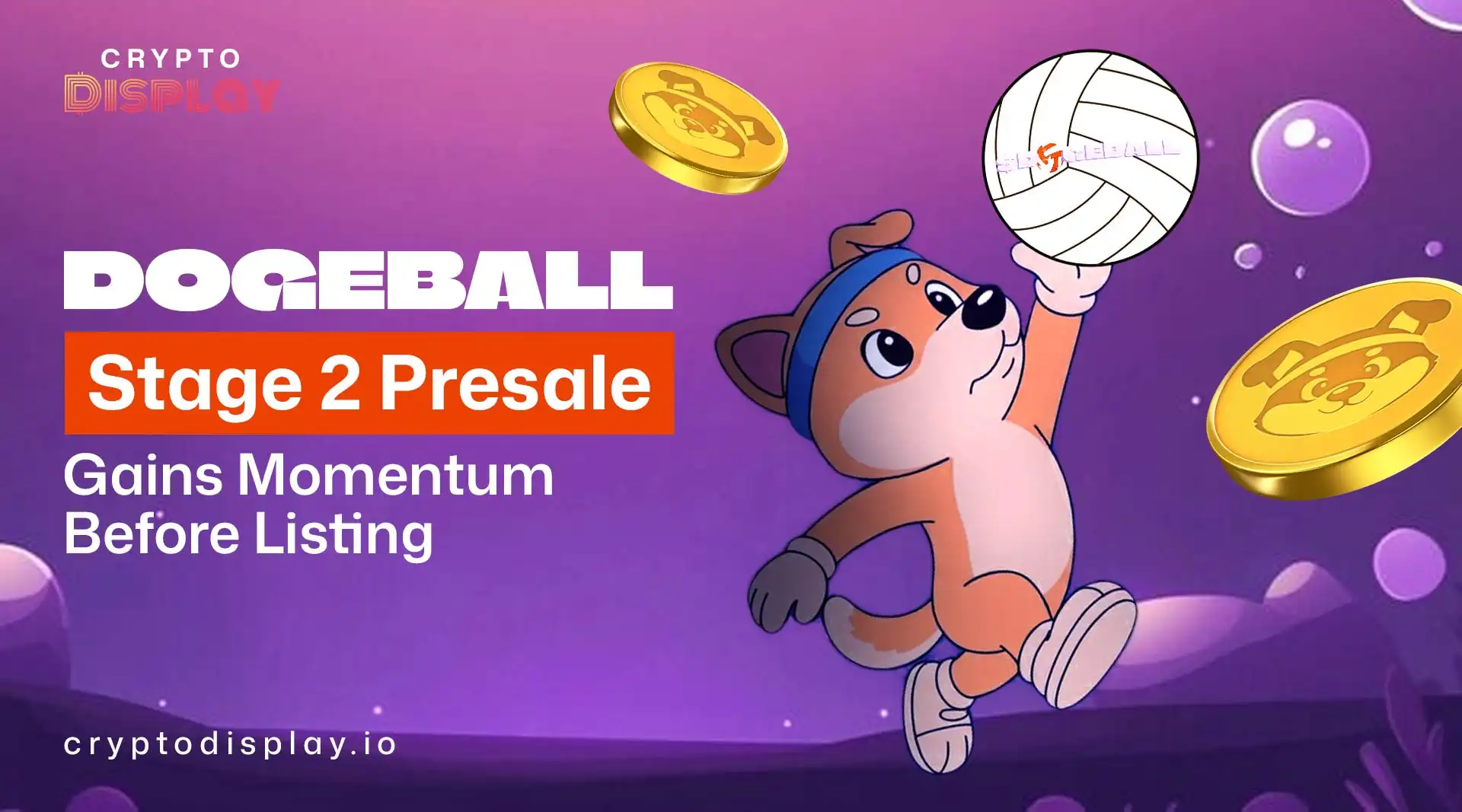 DOGEBALL Presale Stage 2 Builds Buzz Ahead of Listing Plan