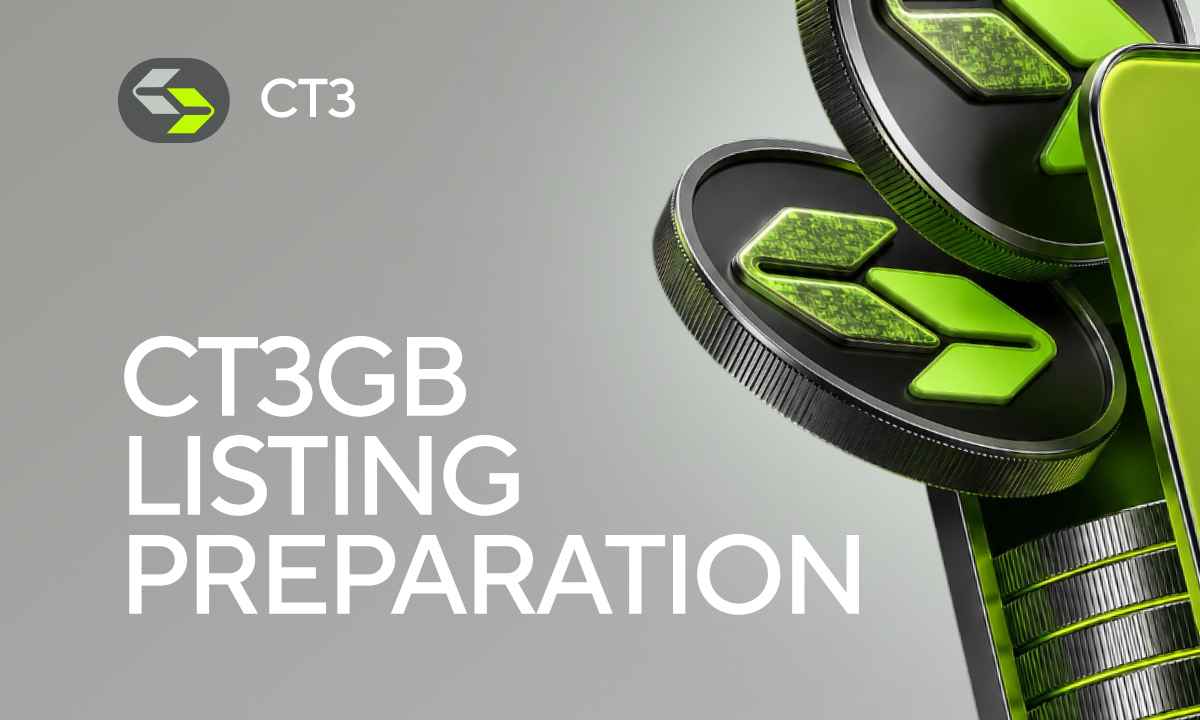 CT3 Begins Preparing for CT3GB Token Listing Plans
