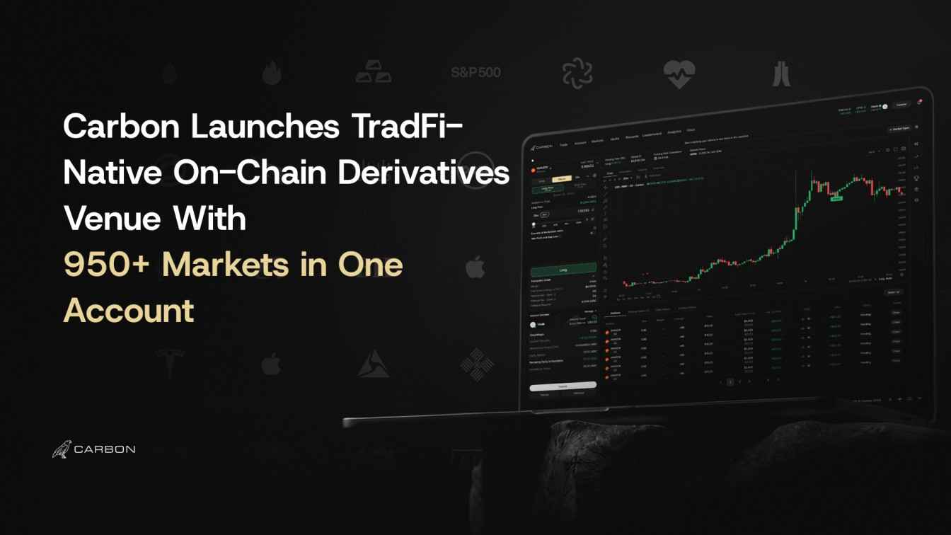 Carbon Launches 250+ TradFi Markets On-Chain