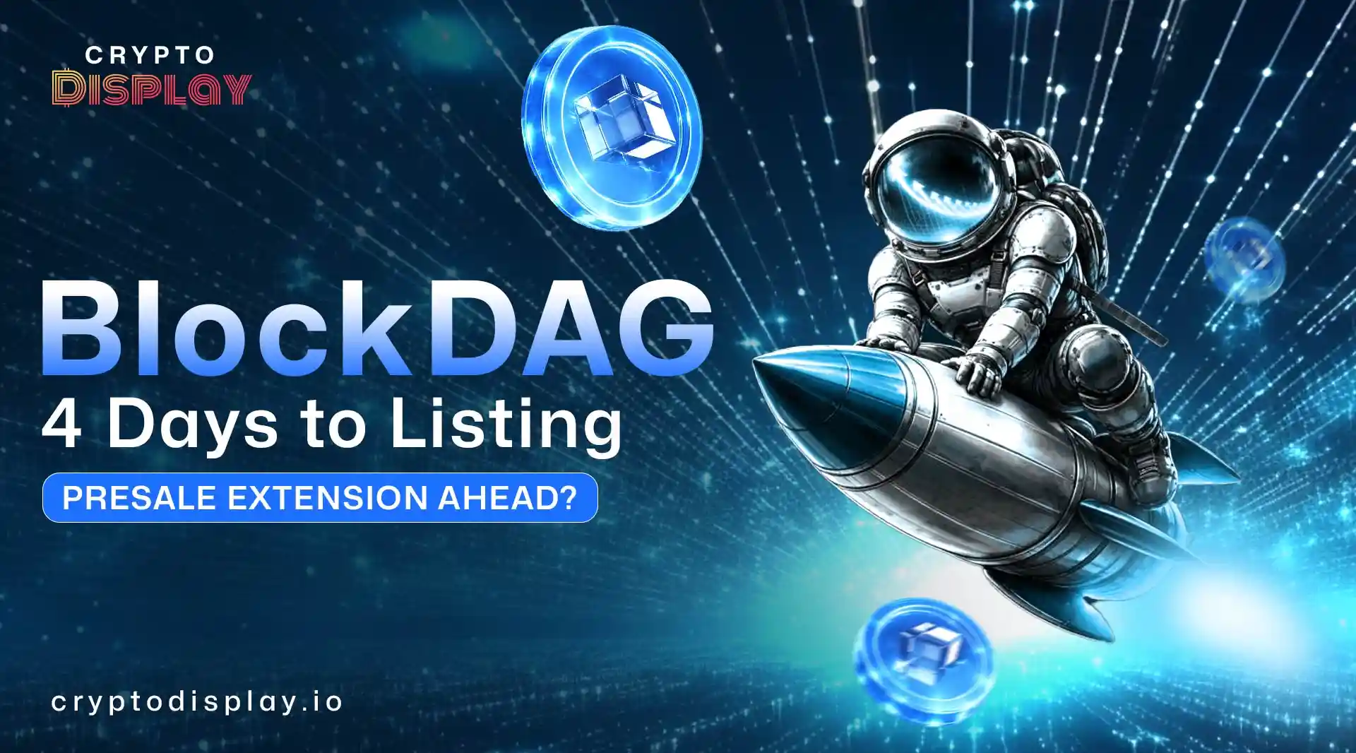 BlockDAG Launch Date Nears: BDAG Presale Faces Pressure
