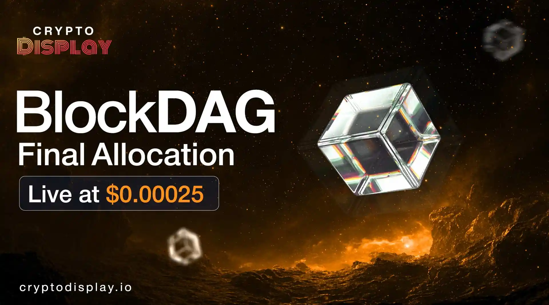 BlockDAG Presale Extended as BDAG Private Round