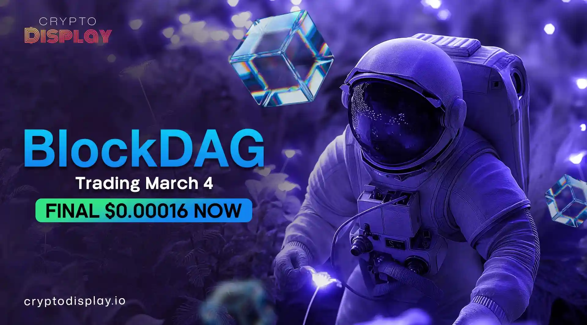 BlockDAG Listing Date Confirmed as Trading Starts March