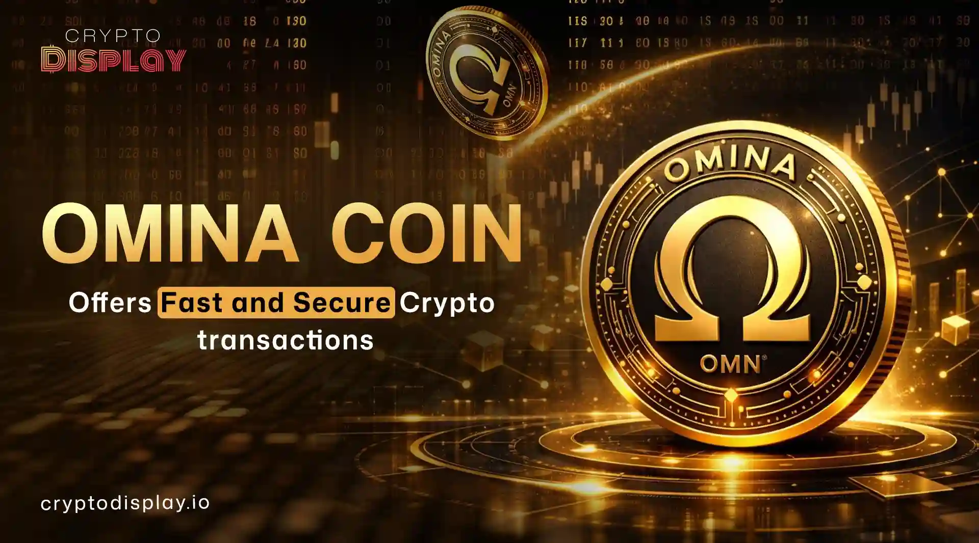 Omina Coin Built for Easy Low Cost and Secure Crypto Trades