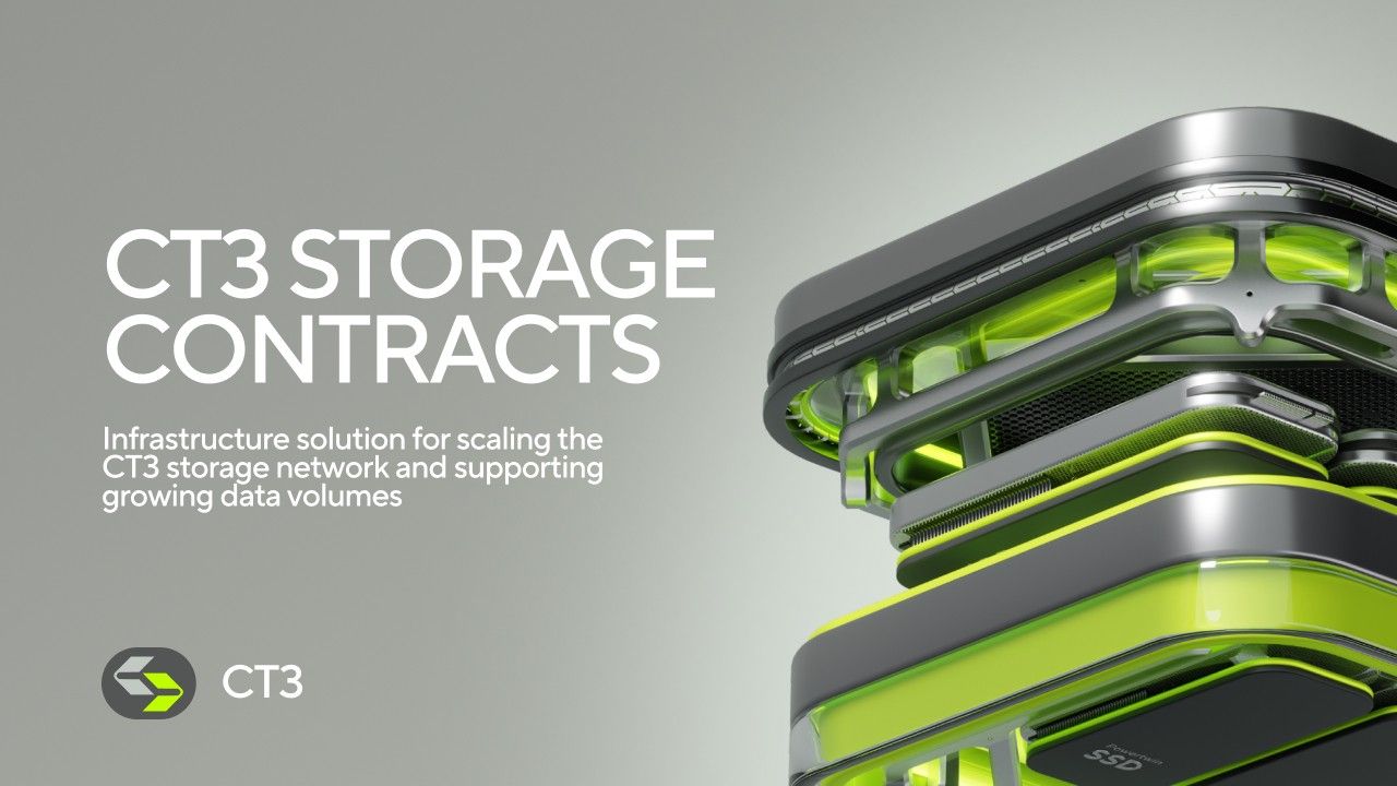 CT3 Launches Scalable Storage Contracts Model