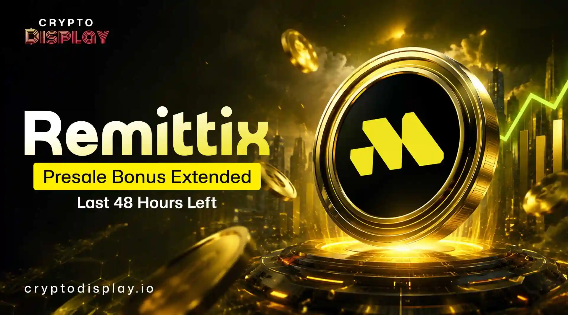 Remittix Presale Bonus Extended: Only 48 Hours Left to Claim