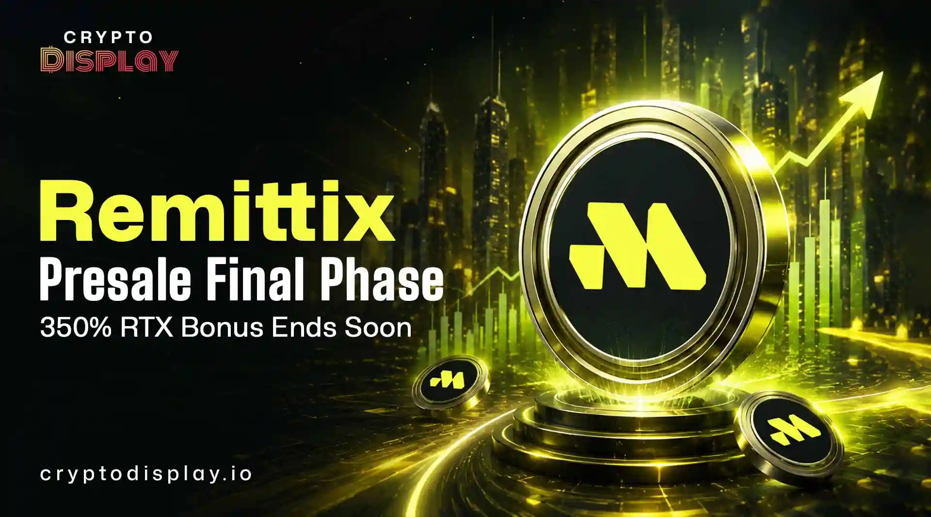Remittix Presale Final Phase: 350% RTX Bonus Ends in 2 Days