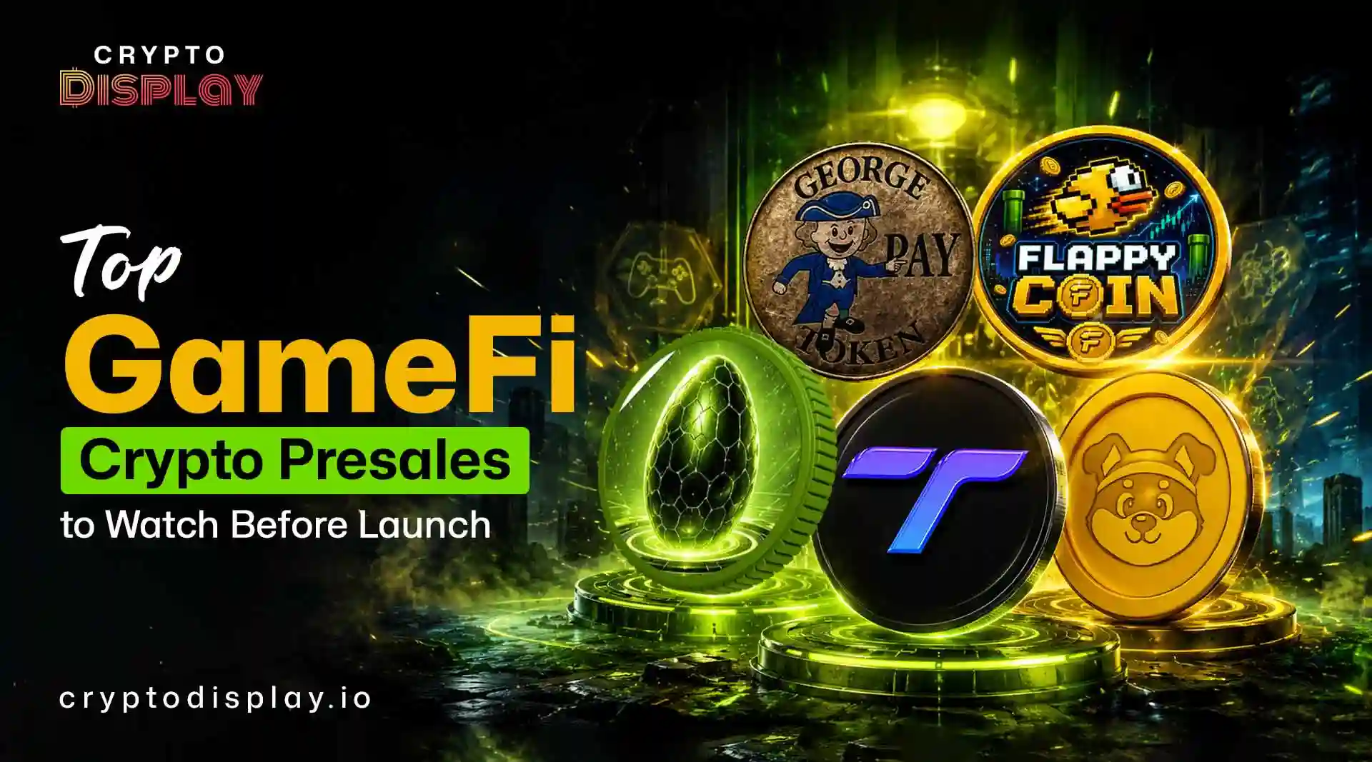 Top Gaming Crypto Presales to Watch Before Public Launch