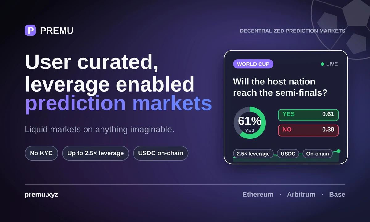 Premu Opens User-Created, Leveraged Predictio ...