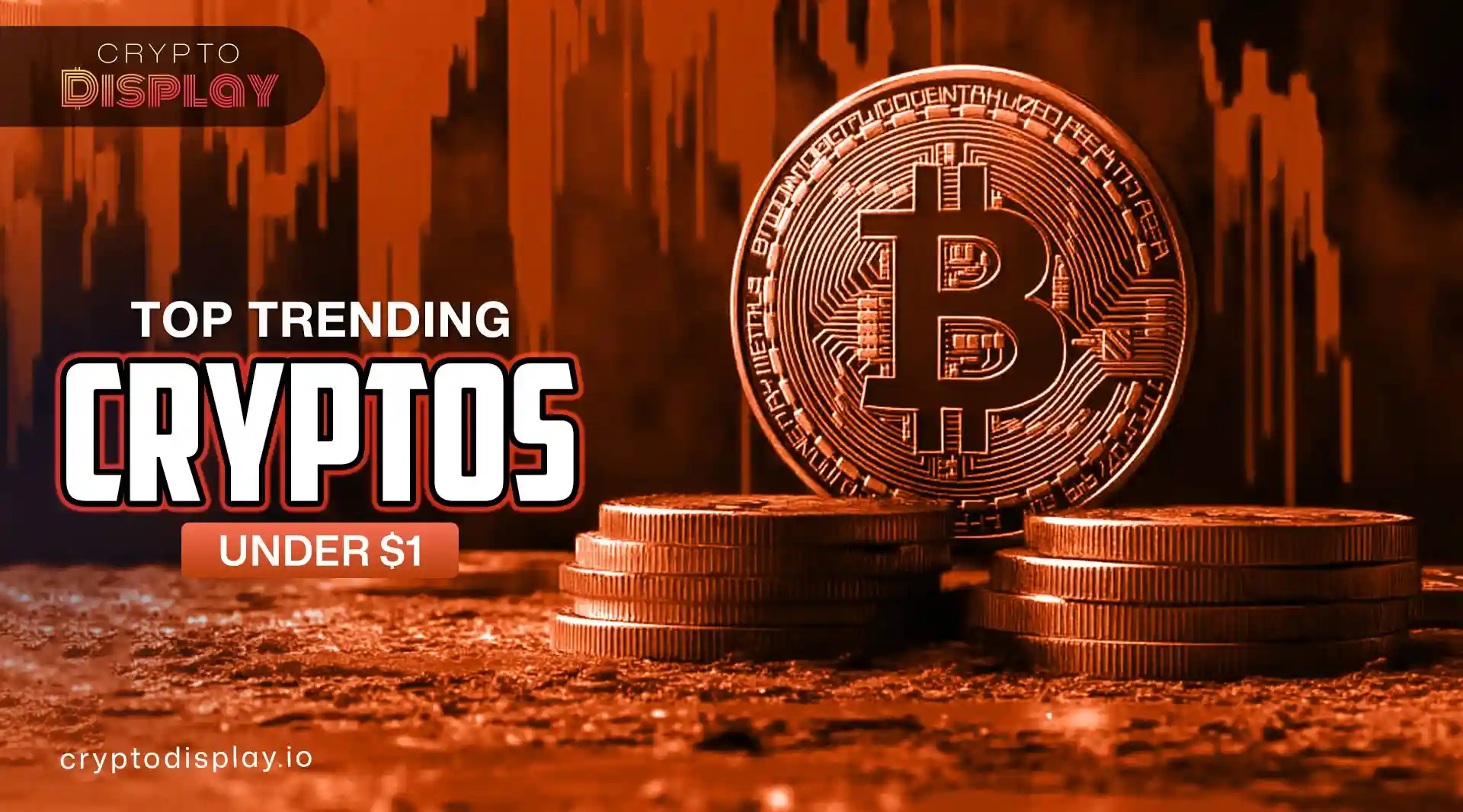  Top Trending Cryptos Under $1
