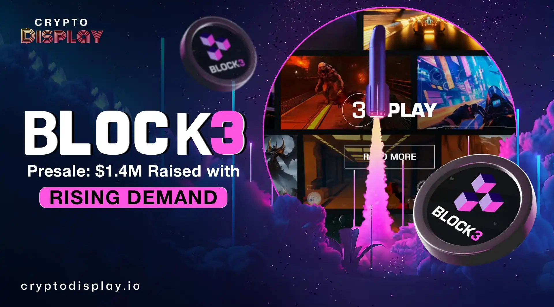 Block3 Presale Live: AI Gaming Project Gains Strong Early