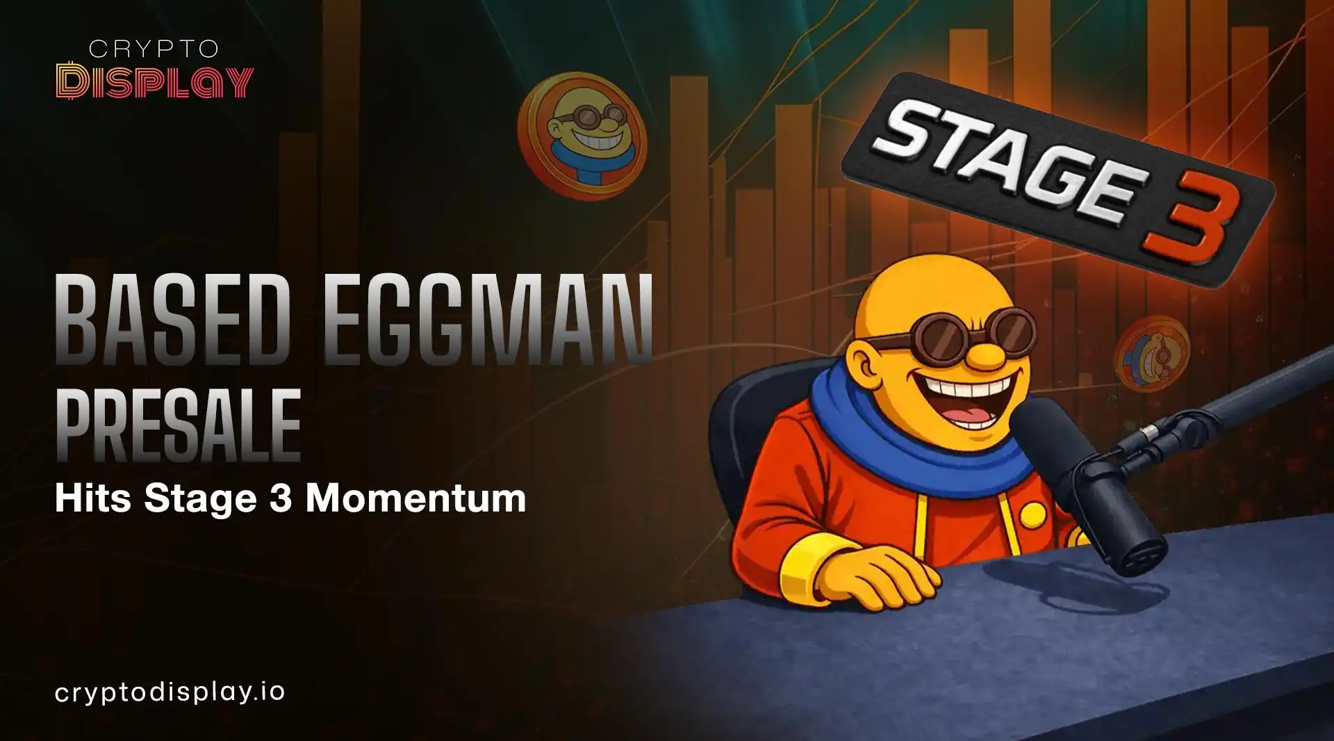 Based Eggman Presale Stage 3 with Staking and Gaming