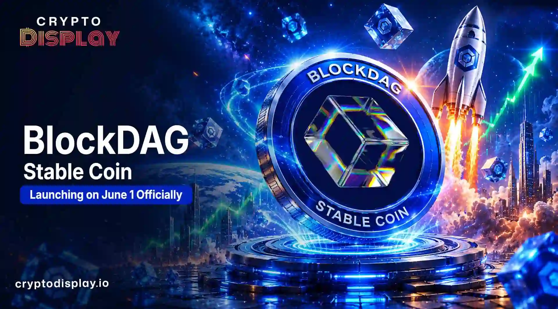BlockDAG Stablecoin Launch Set for June 1, 2026 Big Update