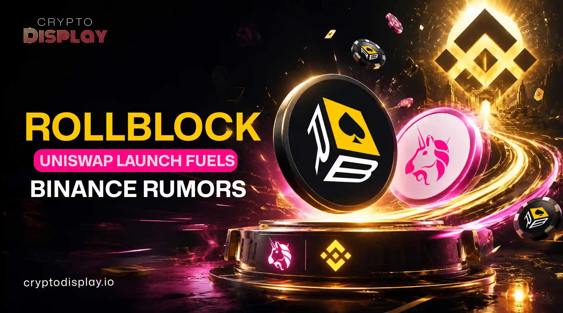 Rollblock Uniswap Launch Sparks Binance Listing Rumors