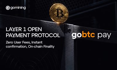 GoMining launches GoBTC Pay for instant native bitcoin transactions