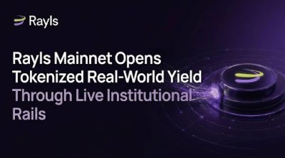 Rayls Mainnet Opens Tokenized Real-World Yield
