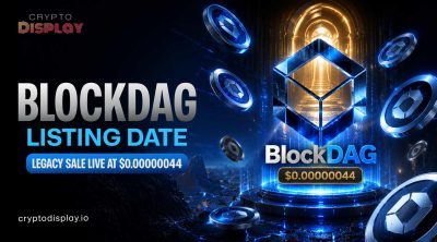 BlockDAG Listing Date: Legacy Sale Now Live at $0.00000044