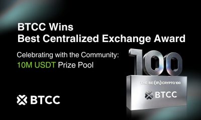 BTCC Named Top CEX at BeInCrypto 100 Awards 2025