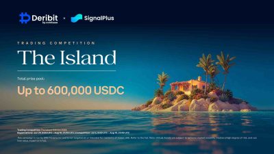 Deribit and SignalPlus Launch