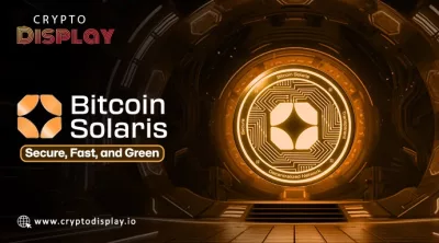 Bitcoin Solaris green crypto solution visual