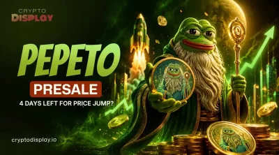 Pepeto Presale Alert: Will $PEPETO Sale End  in 4 Days?