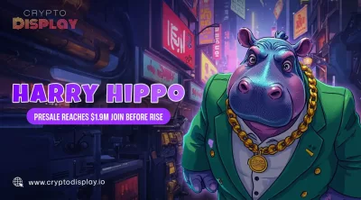 Harry Hippo Presale Surges to $1.9M