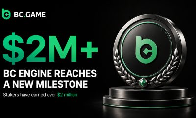 BC Engine staking rewards surpass 2.1 million BCD earned