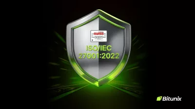 Bitunix earns ISO 27001:2022 certification for enhanced user security