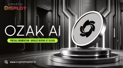 Ozak AI Presale Gains Momentum as Whales Buy