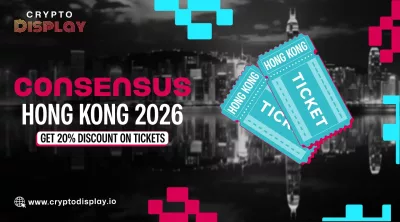 Consensus Hong Kong 2026: Get 20% Off Tickets