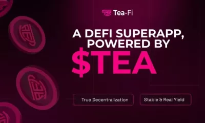 Tea-Fi DeFi superapp with $TEA yield vault