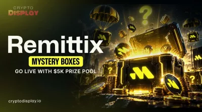 Remittix News: RTX Mystery Boxes Go Live, Prizes Up to $5K