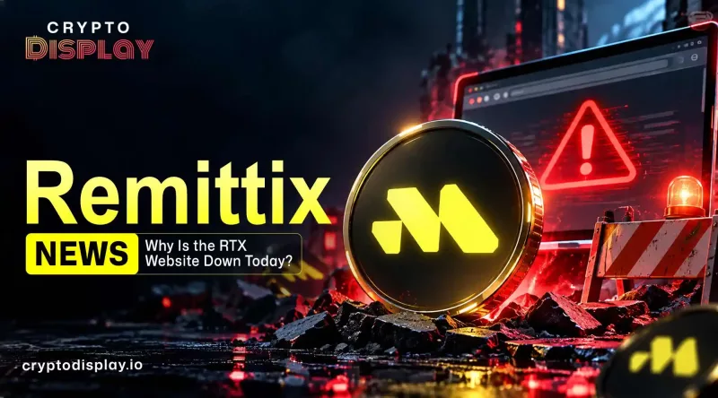 Remittix News: RTX Website Down Today, What Team Says Now?