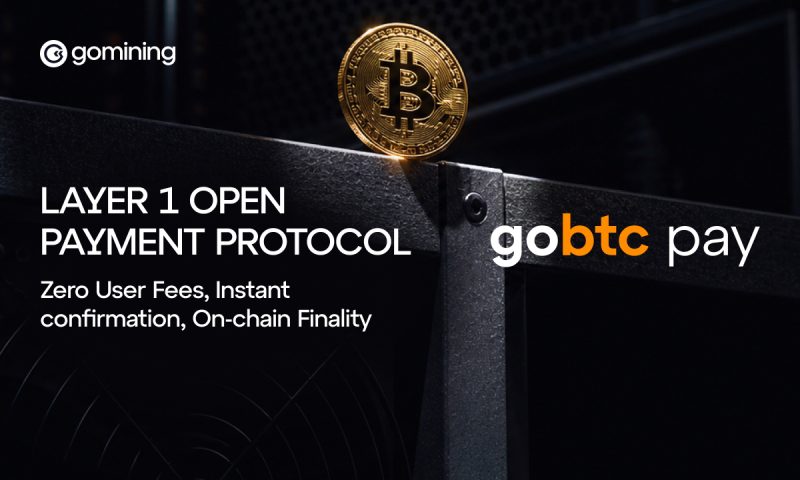 GoMining Launches GoBTC Pay for Instant Bitcoin Payments