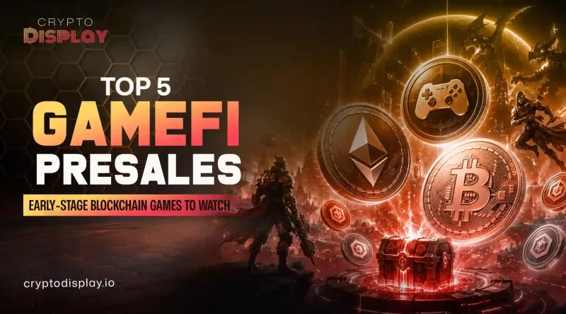 Top 5 GameFi Presales: Early-Stage Blockchain Games to Watch