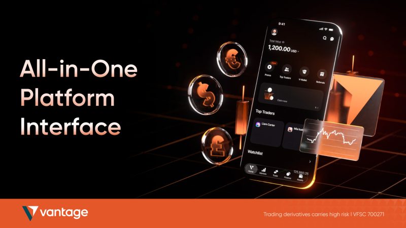 Vantage Launches Enhanced All-in-One Trading App Experience