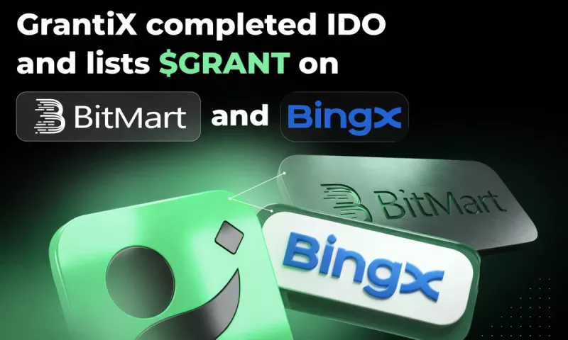 $GRANT Live: GrantiX Listed on BitMart & BingX After IDOs